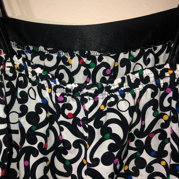 Faye Women’s Polka Dotted Side Slit Maxi Slip Dress - Picture 9 of 16